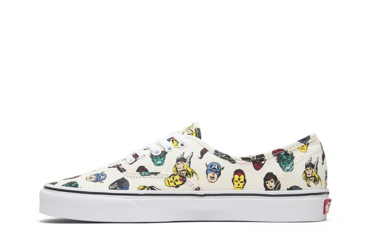 Кроссовки Vans Marvel x Authentic 'Marvel Heads'