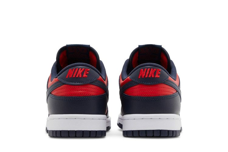 Кроссовки Nike Dunk Low Retro 'Navy Red' 2024