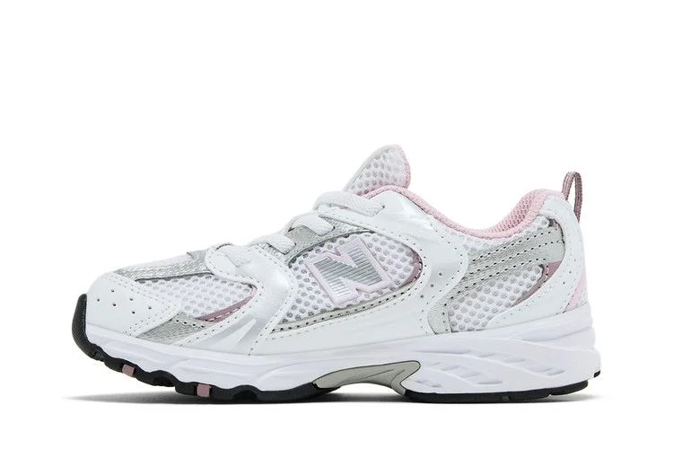 Кроссовки New Balance 530 Bungee Toddler 'White Mid Century Pink'