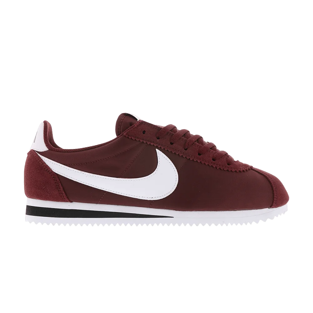 Krossovki-Nike-Classic-Cortez-Nylon-Dark-Team-Red