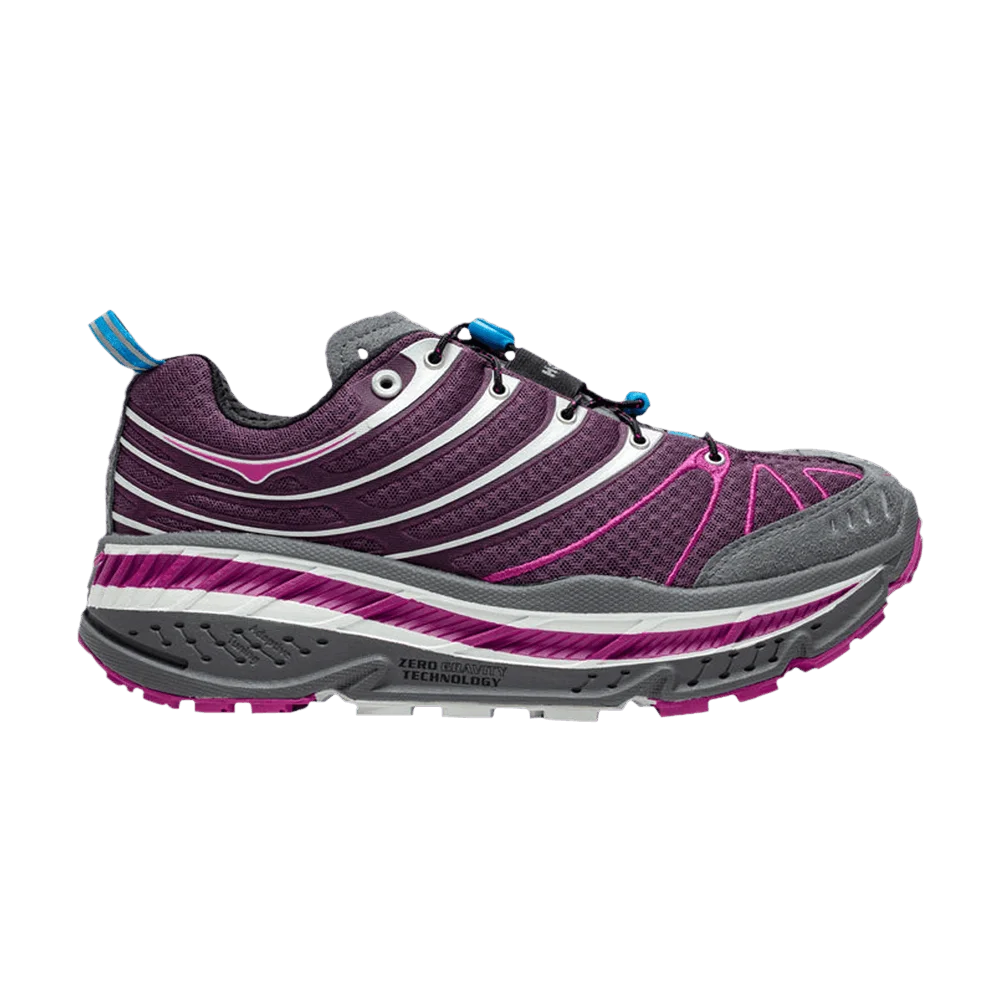 Кроссовки HOKA Stinson Evo OG 'Aubergine Fuchsia'