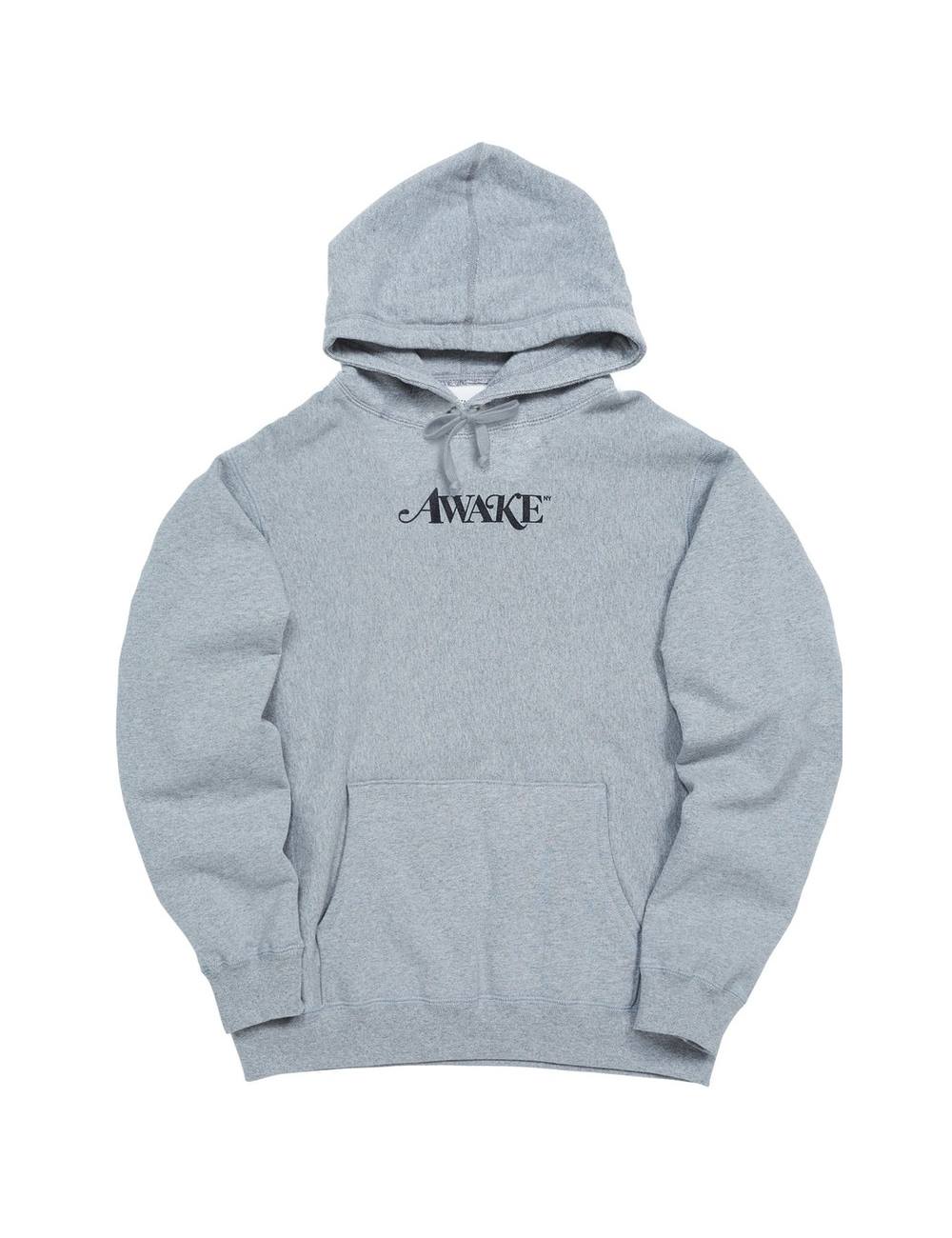 Худи Awake Classic Logo Hoodie Heather Grey