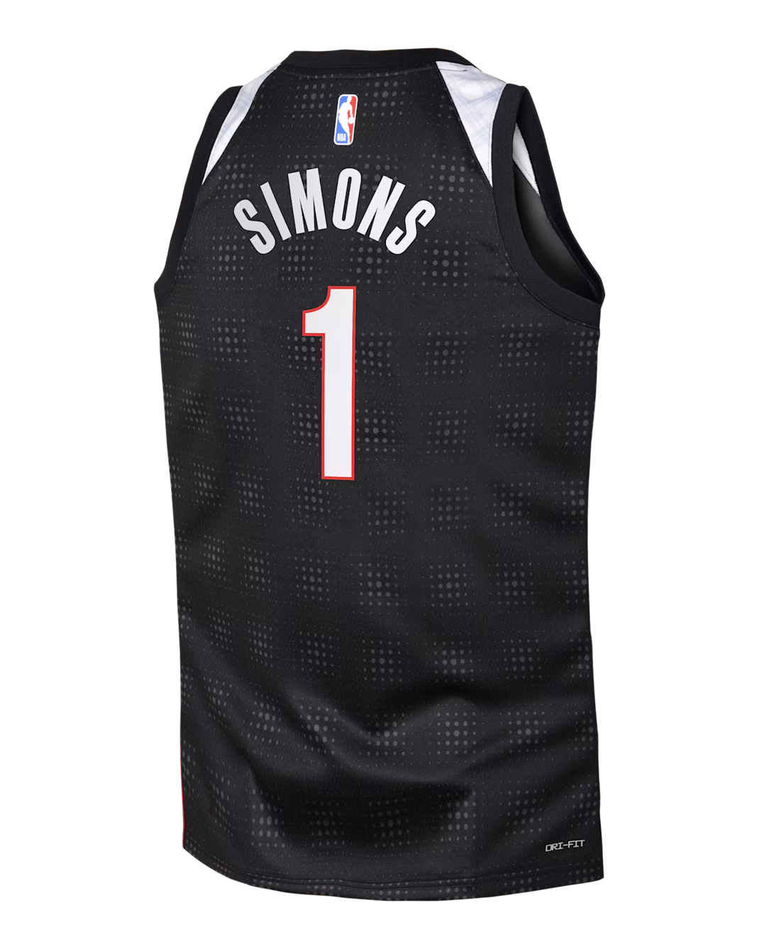 Детское баскетбольное джерси Nike NBA Anfernee Simons POR 24-25 City Edition Swingman