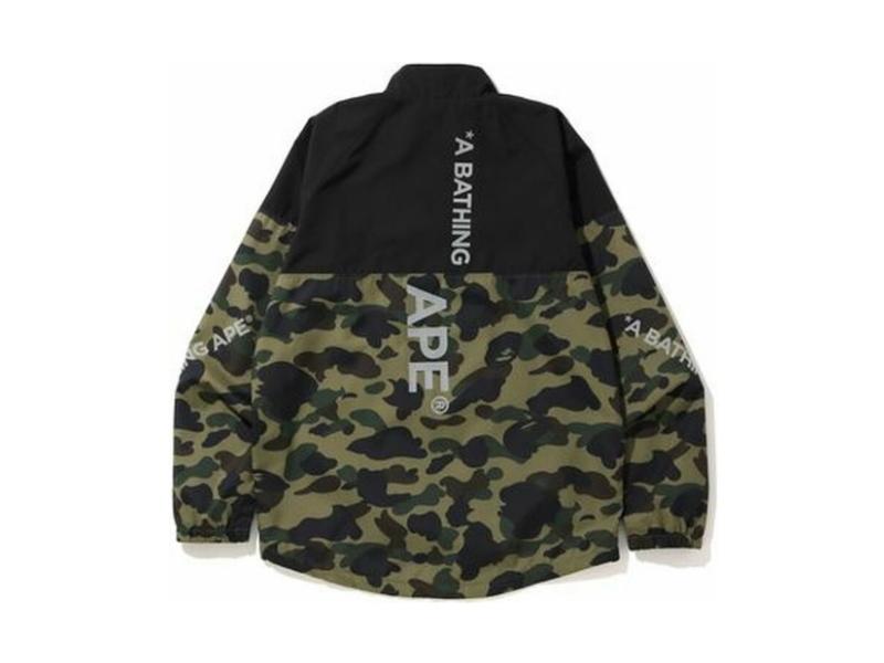 Куртка BAPE 1st Camo Cycling Jacket Green