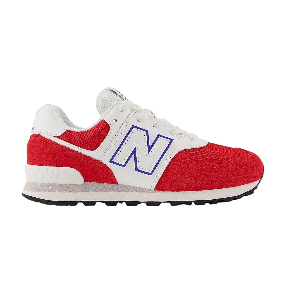 Кроссовки New Balance 574 Little Kid Wide 'Team Red White'