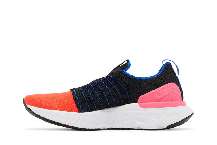 Кроссовки Nike Wmns React Phantom Run Flyknit 2 'Black Bright Crimson'