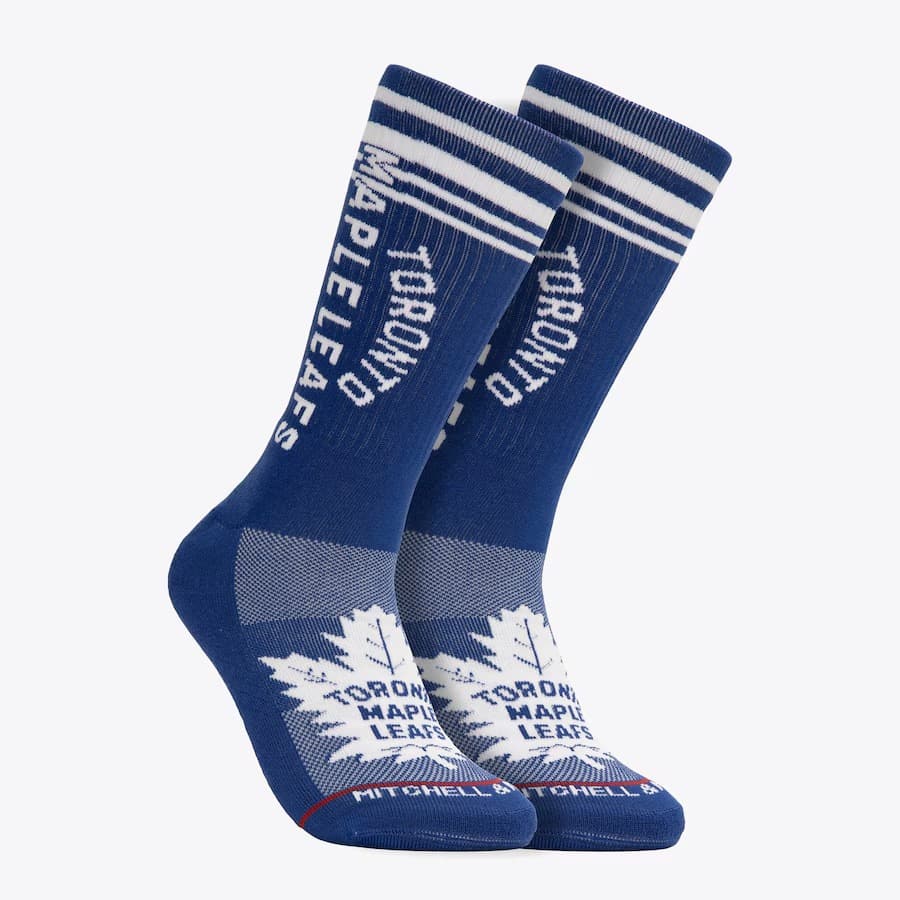 Спортивные носки Mitchell & Ness Toronto Maple Leafs Power Play Crew Socks