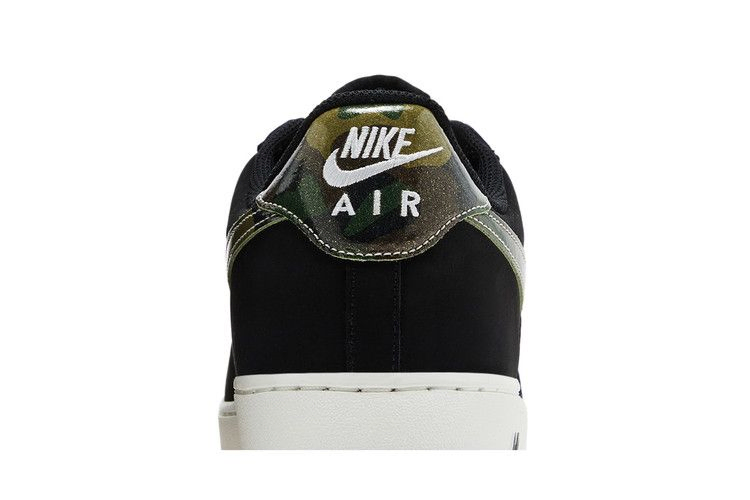 Кроссовки Nike Air Force 1 Low 'Black Patent Camo Swoosh'