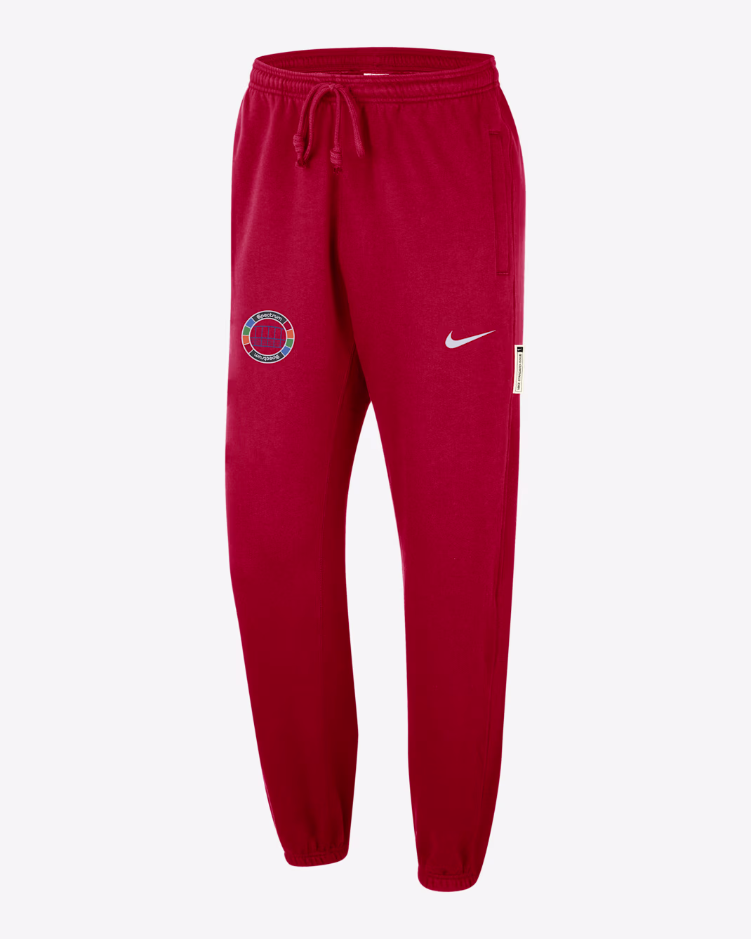 Мужские баскетбольные брюки Nike NBA Philadelphia 76ers Standard Issue City Edition University Red/White