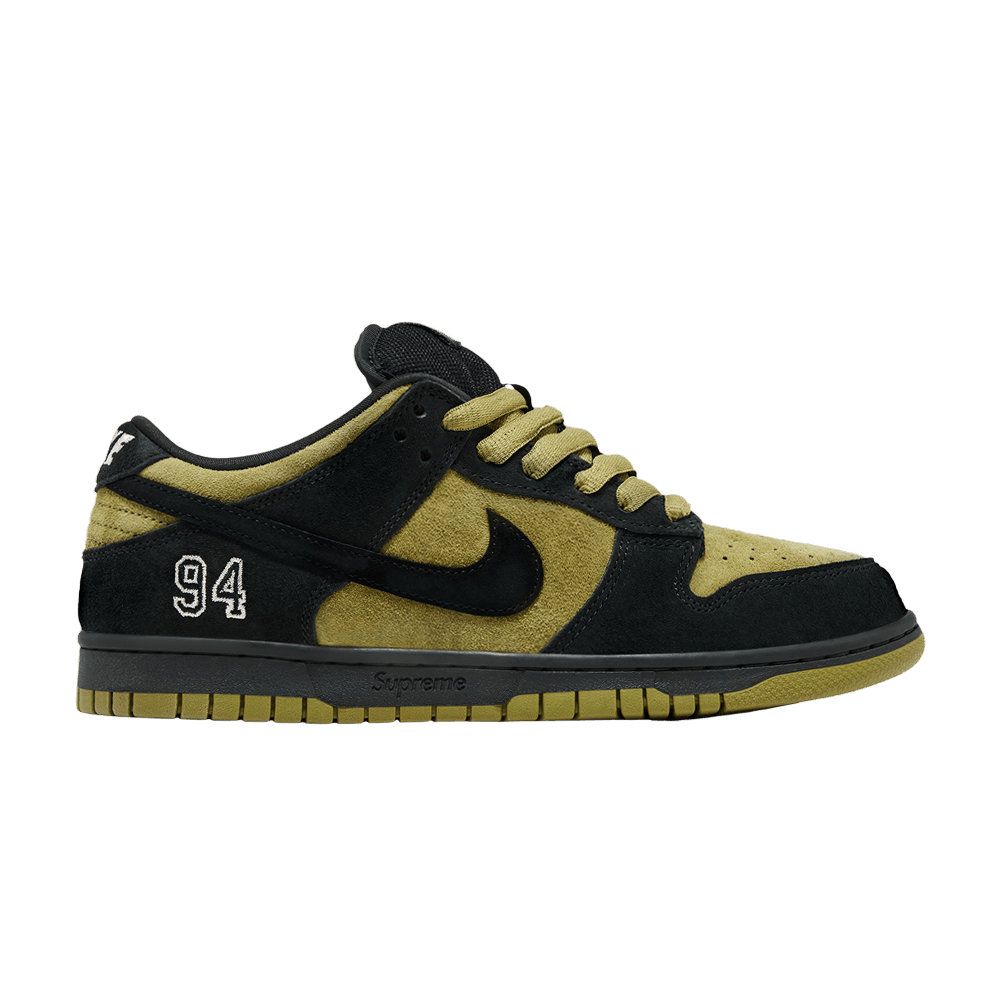 Кроссовки Supreme x Nike Dunk Low SB 'Camper Green'