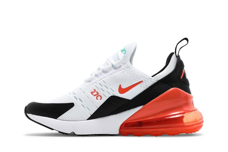 Кроссовки Nike Air Max 270 GS 'White Turf Orange'