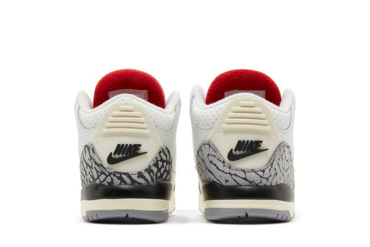 Кроссовки Air Jordan 3 Retro TD 'White Cement Reimagined'