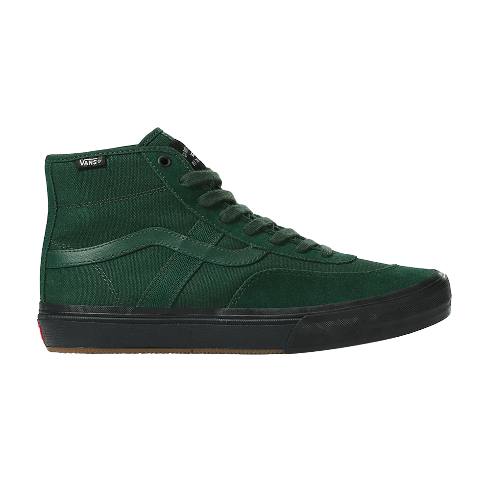 Krossovki-Vans-Gilbert-Crockett-High-Dark-Green