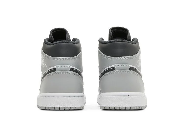 Кроссовки Air Jordan 1 Mid 'Light Smoke Grey'