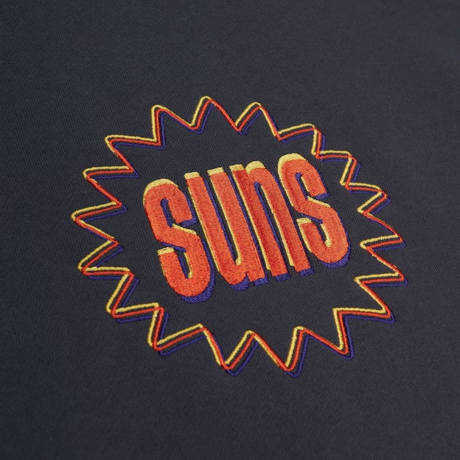 Худи Mitchell & Ness Black Phoenix Suns Golden Hour Glaze Pullover Hoodie