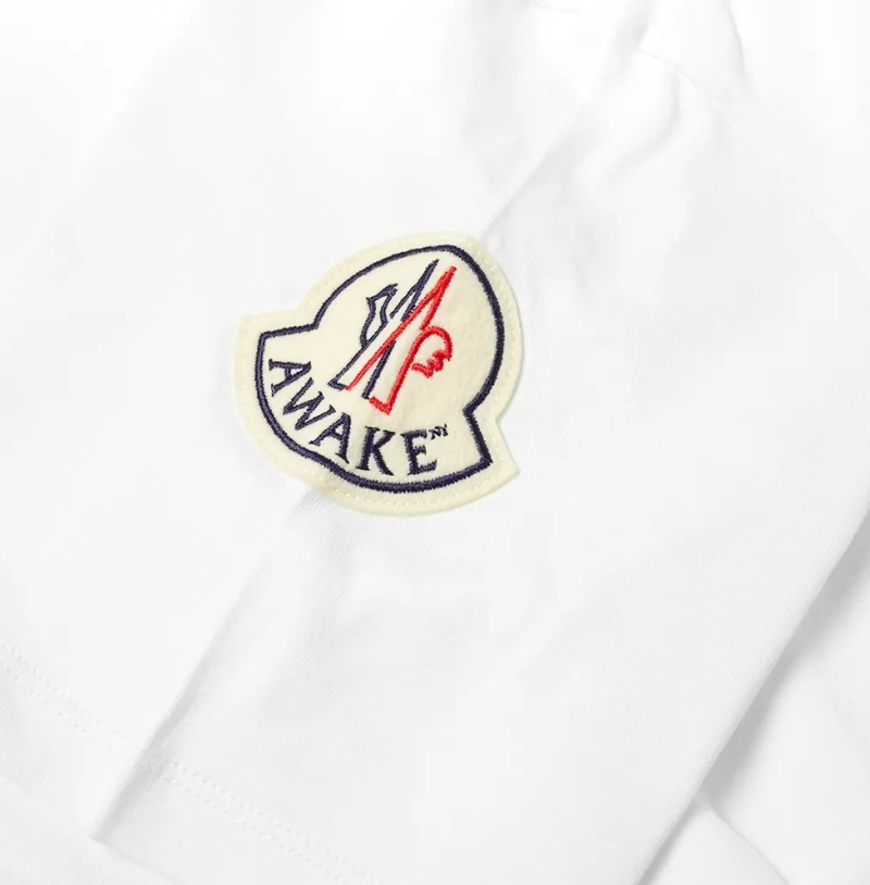 Футболка Awake x Moncler Logo Tee White
