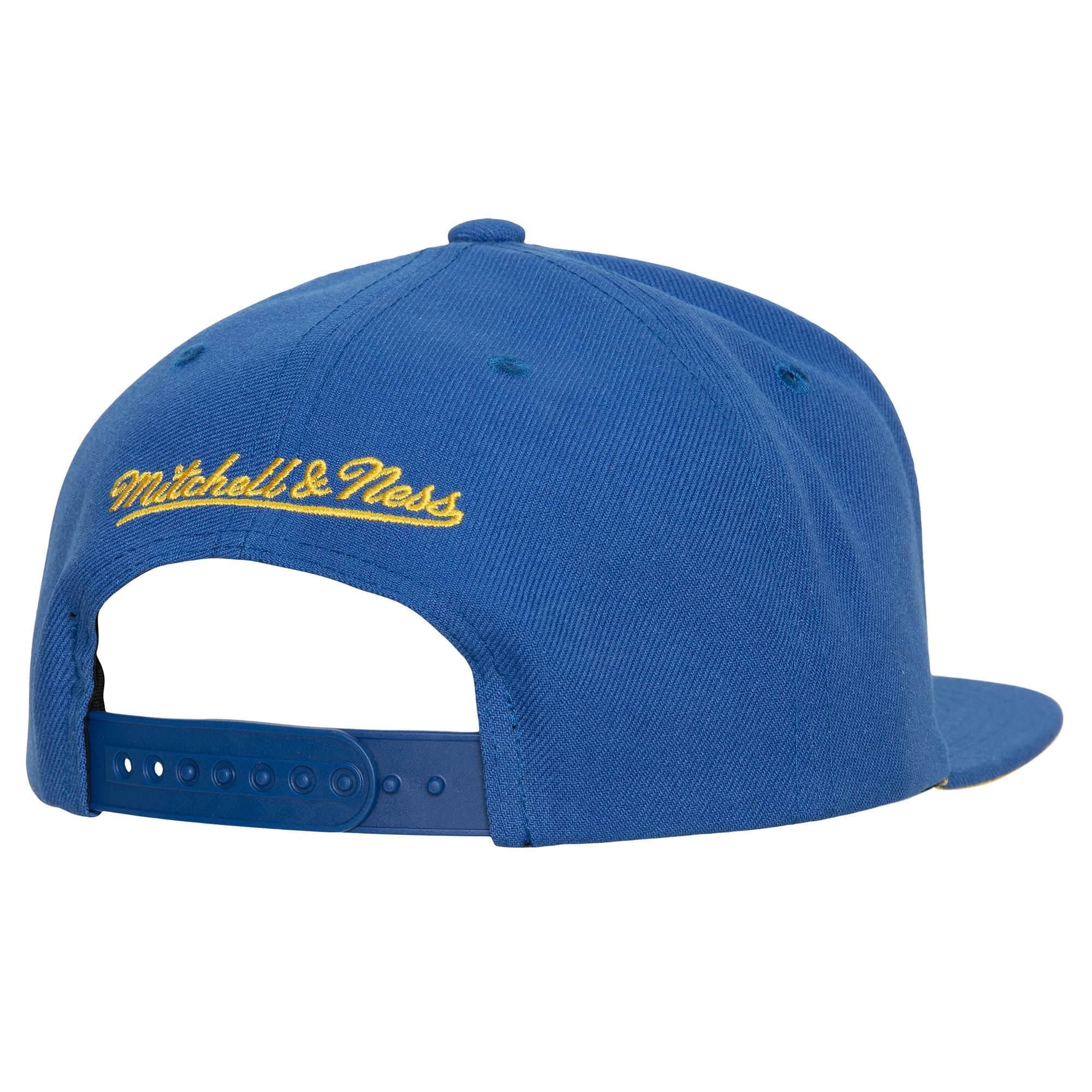 Бейсболка Mitchell & Ness Embroidery Glitch Snapback Golden State Warriors Hat