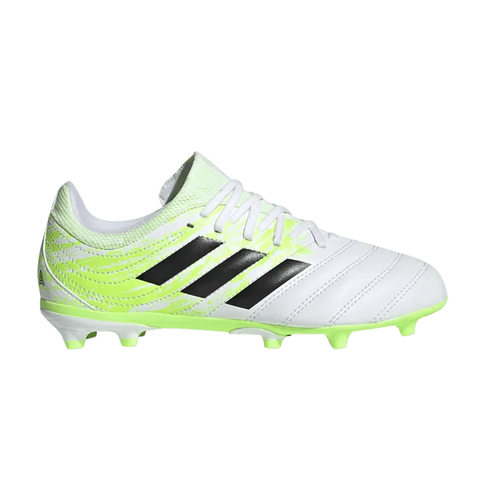 Krossovki-Adidas-Copa-20.3-FG-J-White-Signal-Green