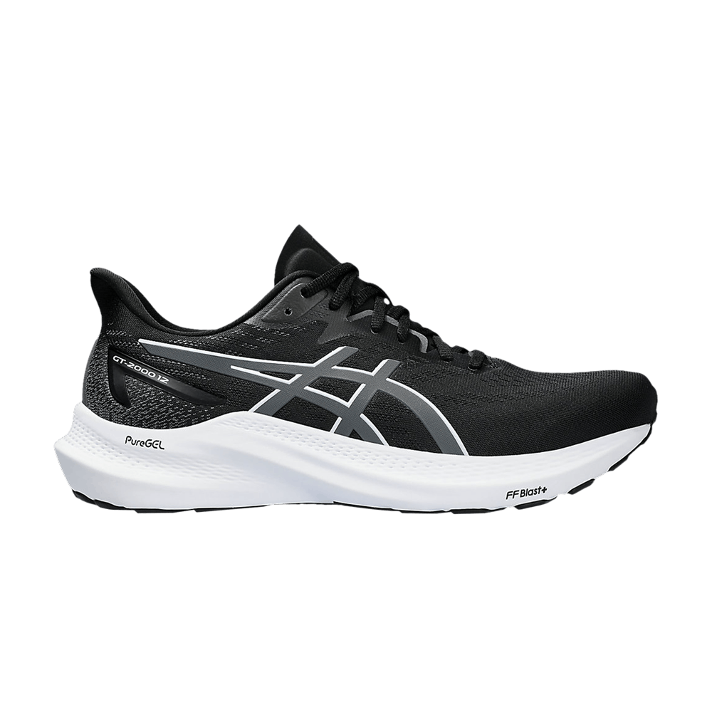 Кроссовки ASICS GT 2000 12 Extra Wide 'Black Carrier Grey'