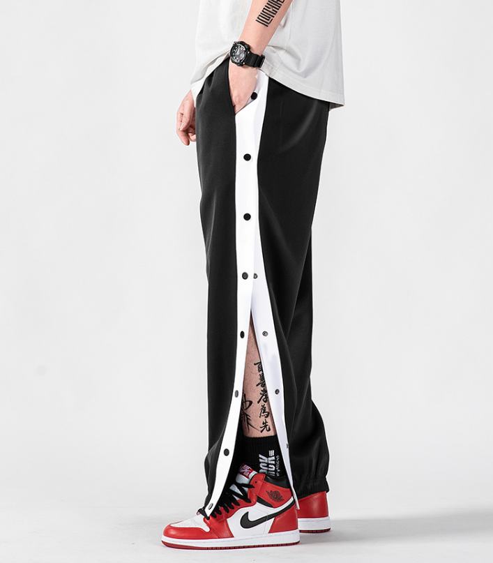 Баскетбольные брюки 2020 William Marchi Basketball Button Pants Black