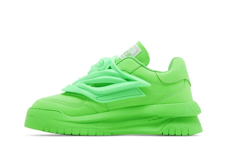 Кроссовки Versace Odissea Caged Rubber Medusa Sneaker 'Green'