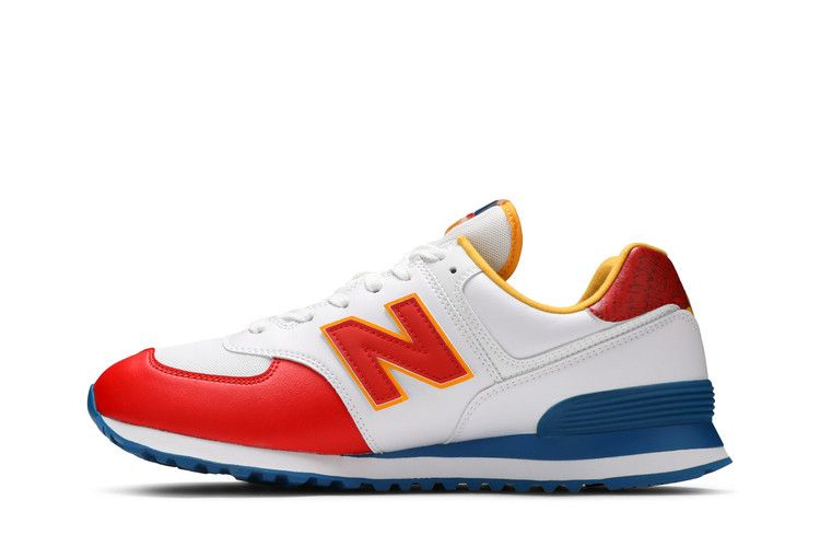 Кроссовки New Balance David Sunflower Seeds x 574 'Blue Munsell White'