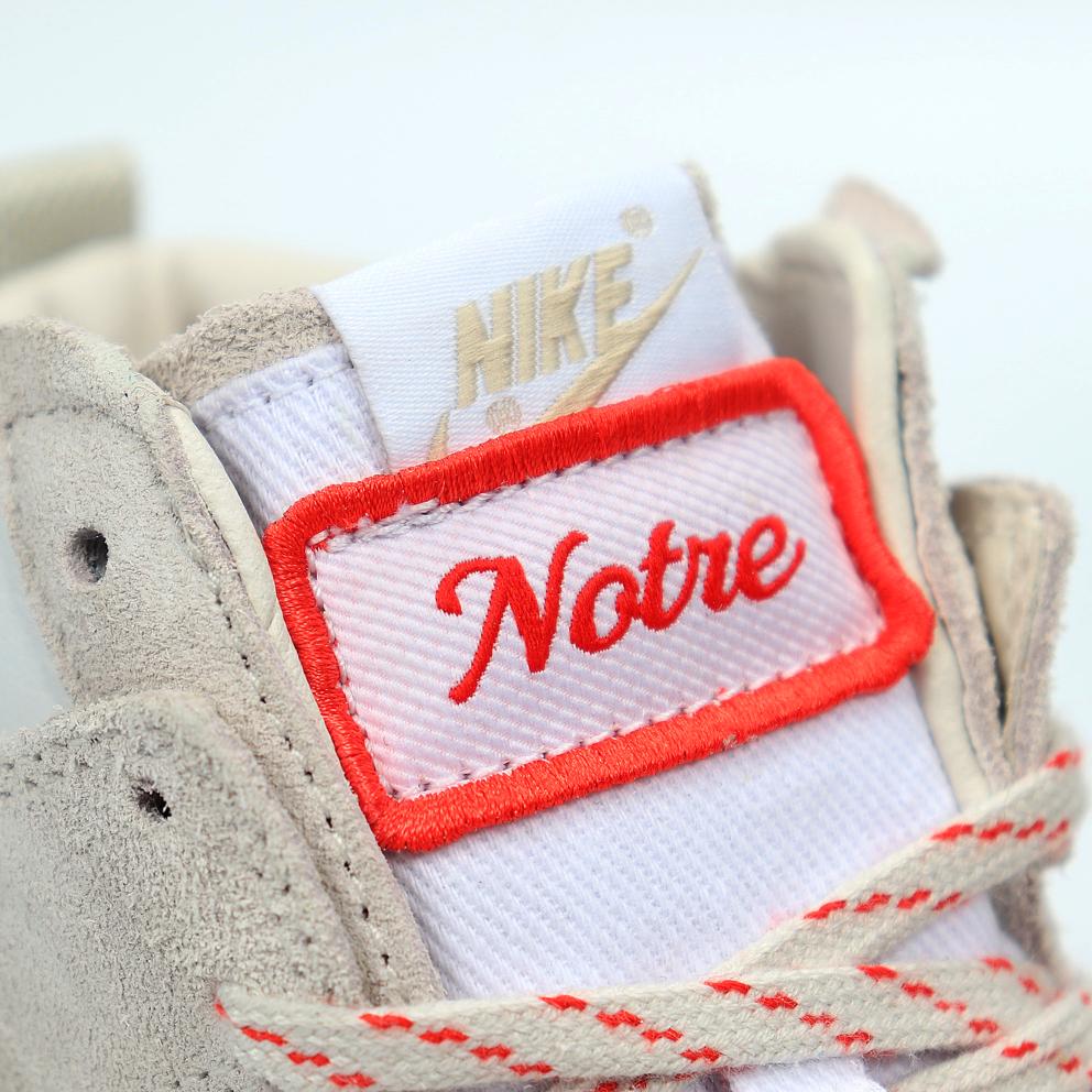 Кроссовки Notre x Nike Dunk High Light Orewood Brown