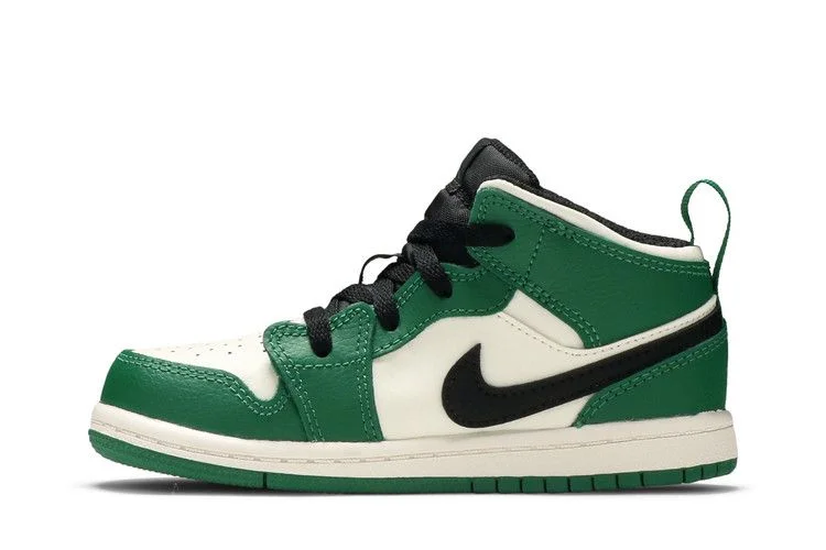 Кроссовки Air Jordan 1 Mid SE TD 'Pine Green'