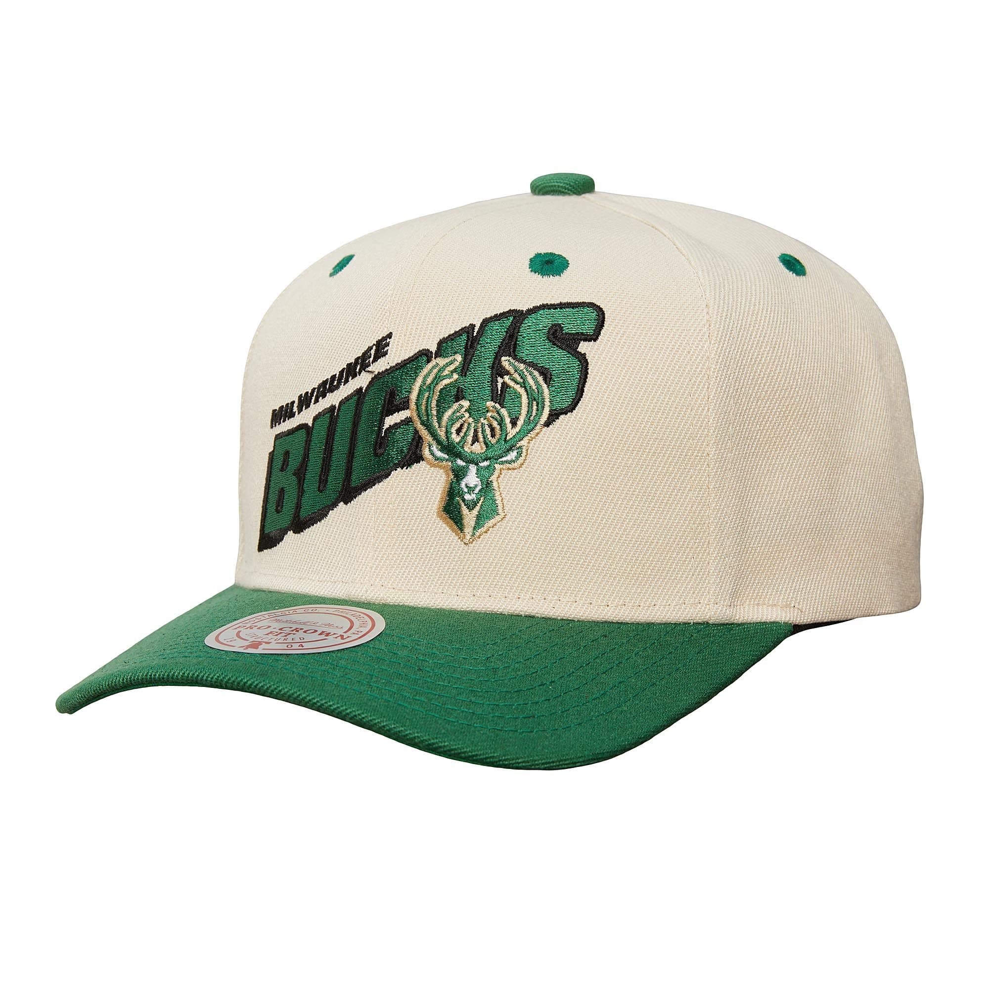 Mitchell-Ness-Retro-Type-Pro-Snapback-Milwaukee-Bucks-Hat