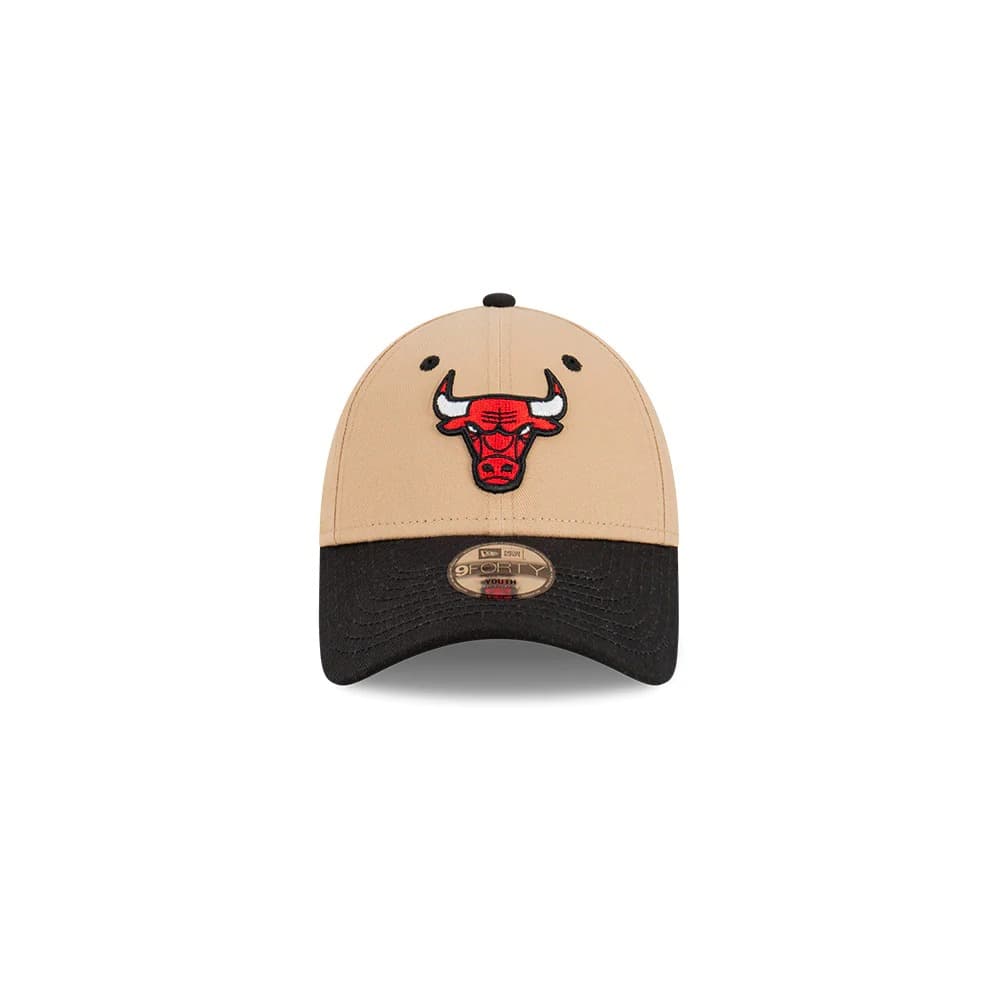 Бейсболка New Era Chicago Bulls 9FORTY Two Tone Youth NBA Strapback Hat
