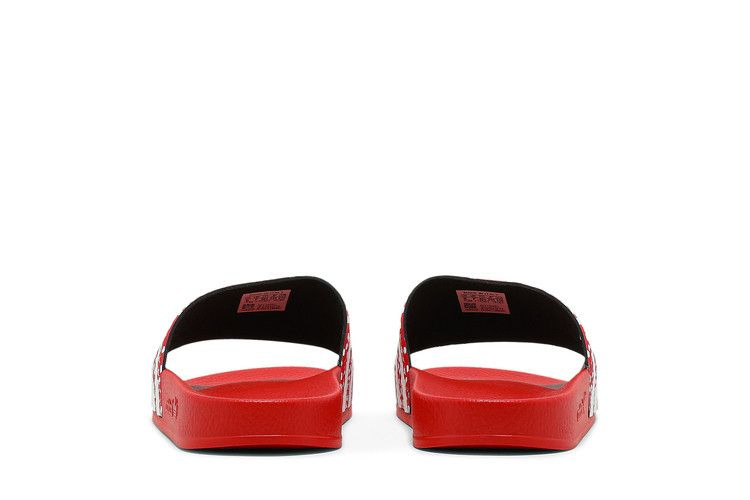 Adidas Wmns Adilette Slide 'Polka - Vivid Red'