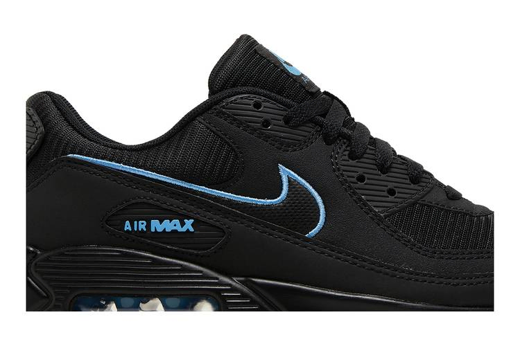 Кроссовки Nike Air Max 90 'Black University Blue'