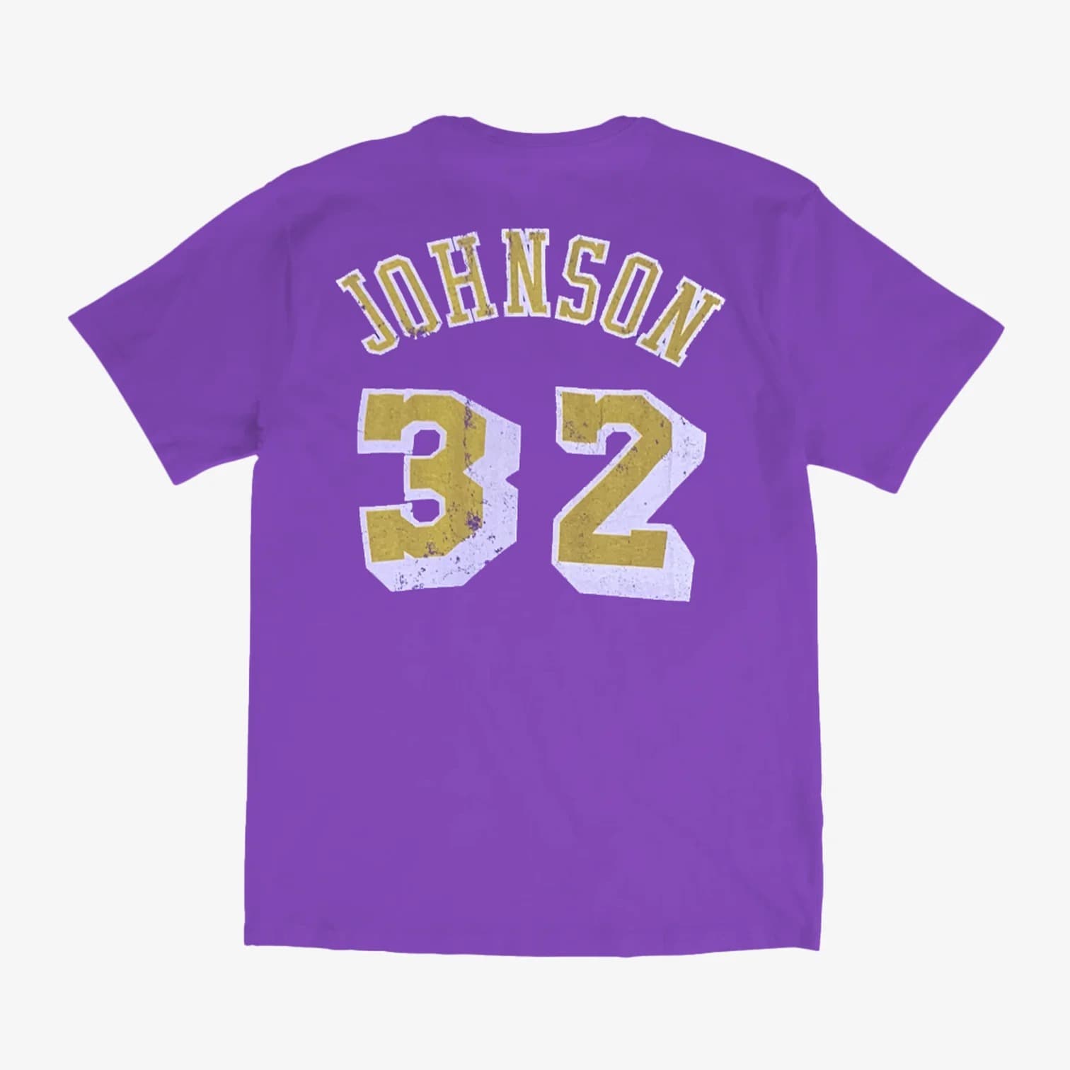 Футболка Mitchell & Ness Magic Johnson Los Angeles Lakers Vintage Sports Illustrated NBA T-Shirt