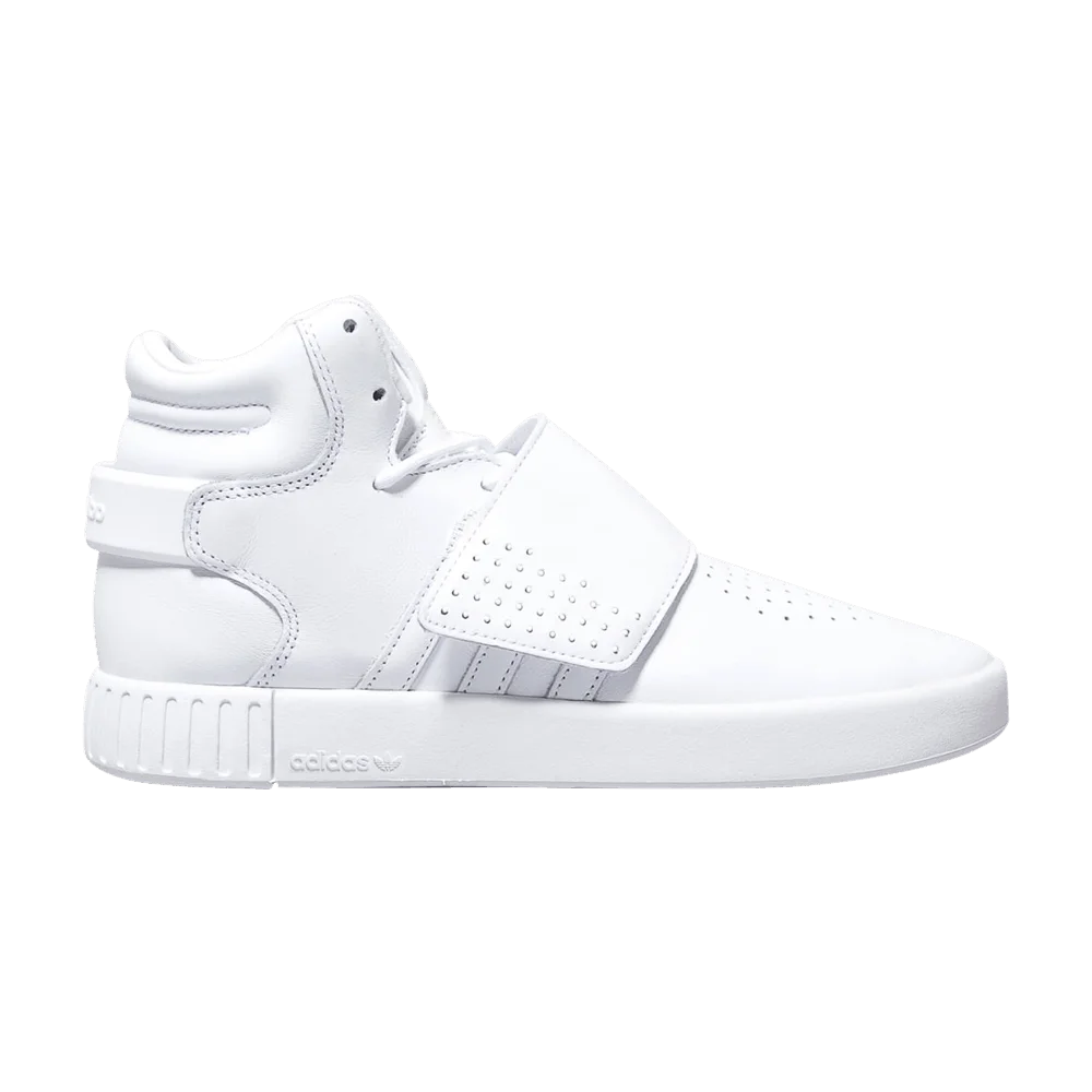Кроссовки Adidas Tubular Invader Strap 'White'
