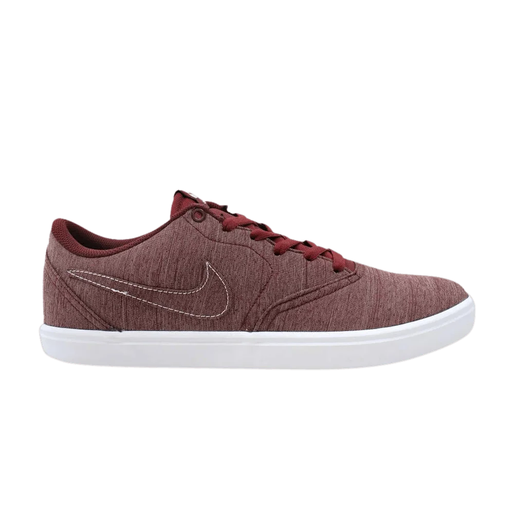 Nike Check Solar SB Canvas Premium 'Dark Team Red'