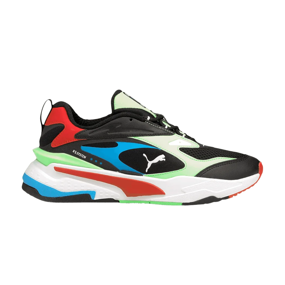 Krossovki-Puma-RS-Fast-Jr-Black-Elektro-Green