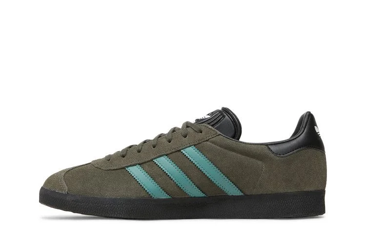 Кроссовки adidas Gazelle 'Olive Green Black'