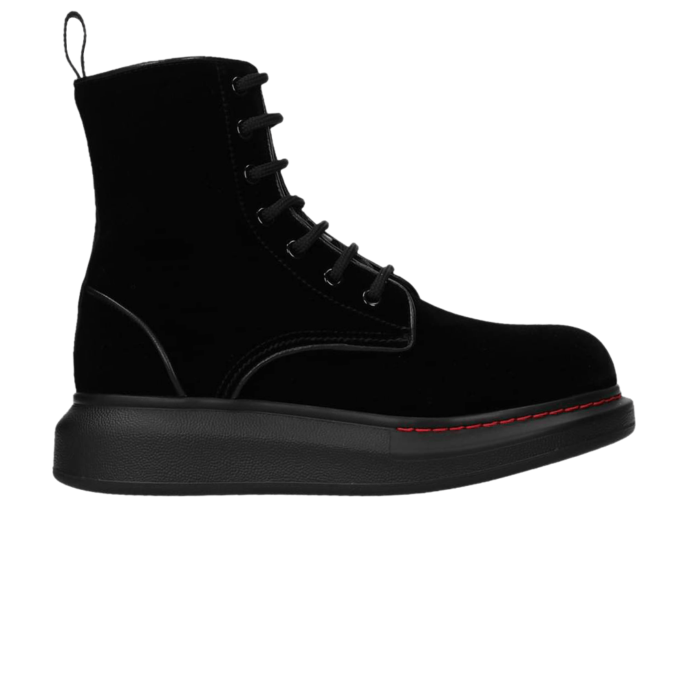 Кроссовки Alexander McQueen Wmns Hybrid Lace Up Boot 'Velvet Black'