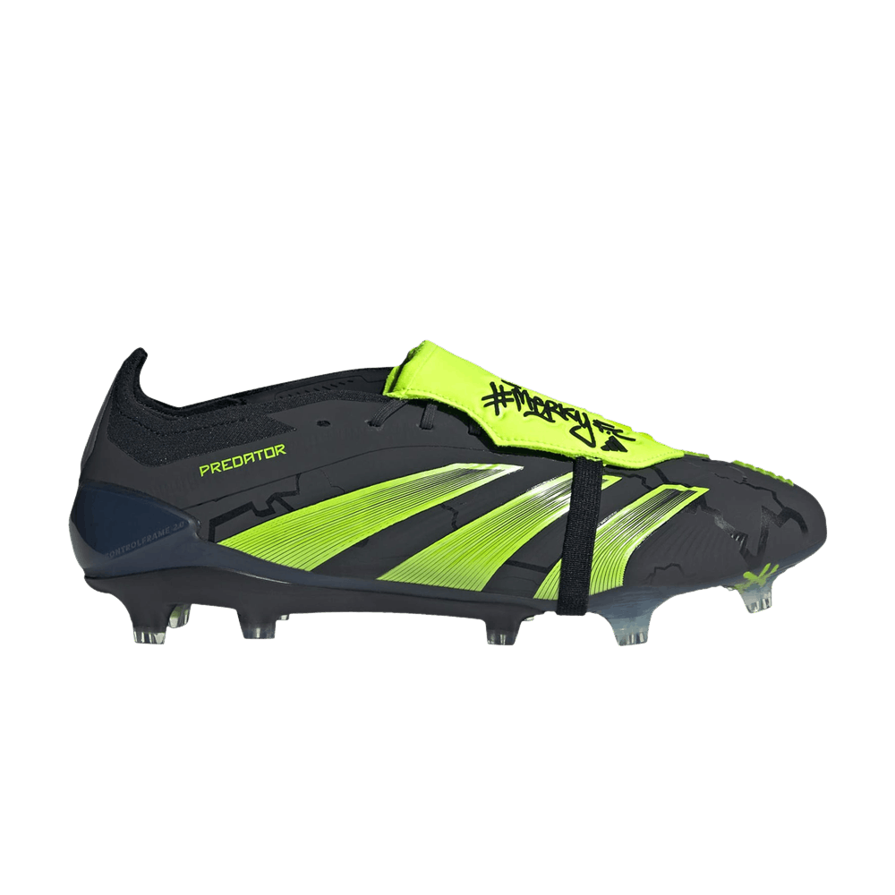 Кроссовки adidas #MerkyFC x Predator Elite Foldover Tongue FG 'Black Lucid Lemon'