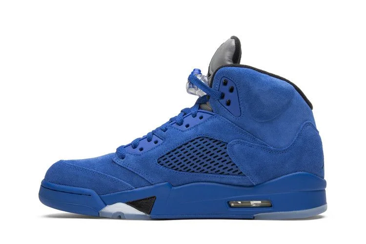 Кроссовки Air Jordan 5 Retro 'Blue Suede'