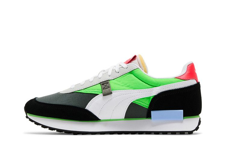 Кроссовки Puma Future Rider 'Play On - Dark Shadow Fluo Green'