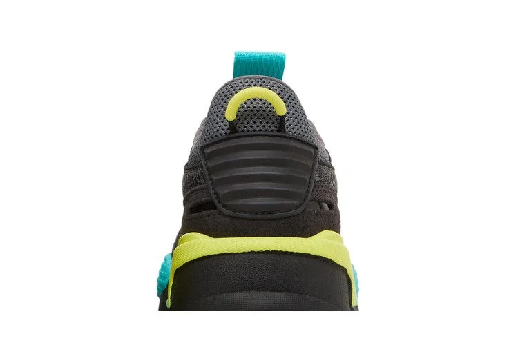 Кроссовки Puma RS-X Highlighter Jr 'Castlerock Fluorescent Yellow'