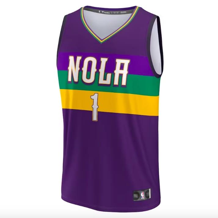 2022-23-New-Orleans-Pelicans-1-Zion-Williamson-Fastbreak-City-Purple-Jersey-3