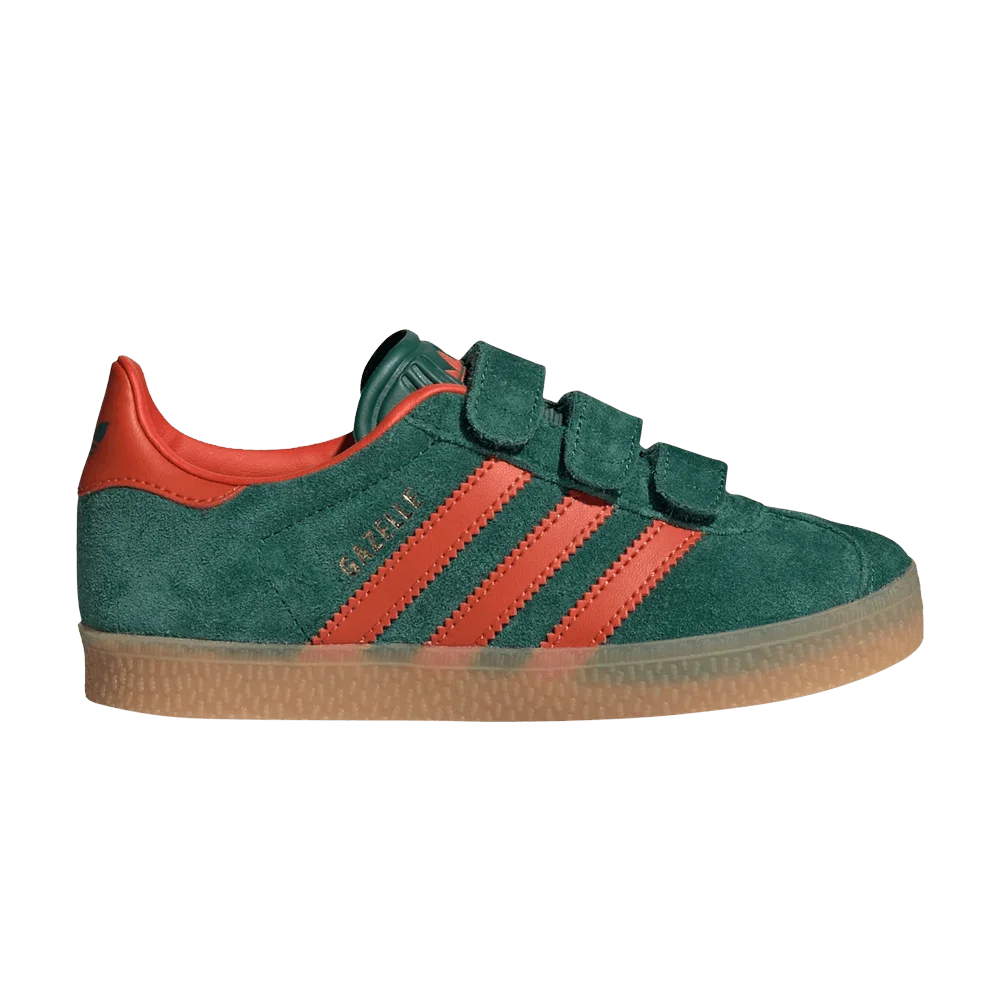 Krossovki-adidas-Gazelle-C-Collegiate-Green-Preloved-Red