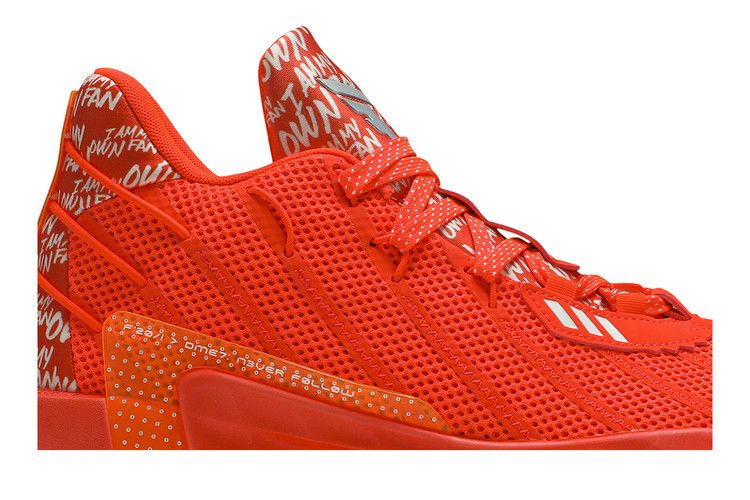 Кроссовки Adidas Dame 7 'I Am My Own Fan - Solar Red'