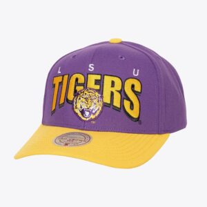 Mitchell-Ness-Purple-LSU-Tigers-Boom-Text-Pro-Vintage-Snapback-Hat-300x300