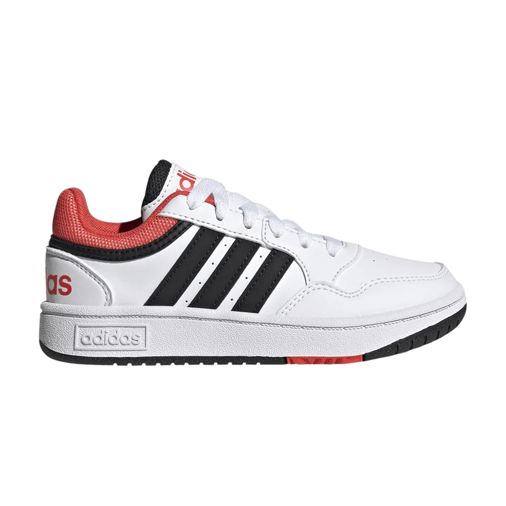 Krossovki-Adidas-Hoops-K-White-Black-Bright-Red