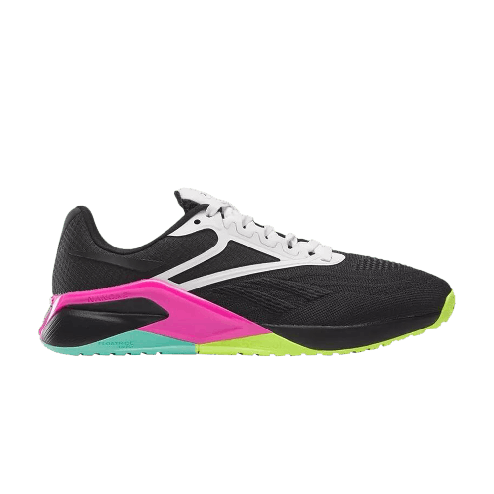 Кроссовки Reebok Wmns Nano X2 'Black Laser Lime Pink'