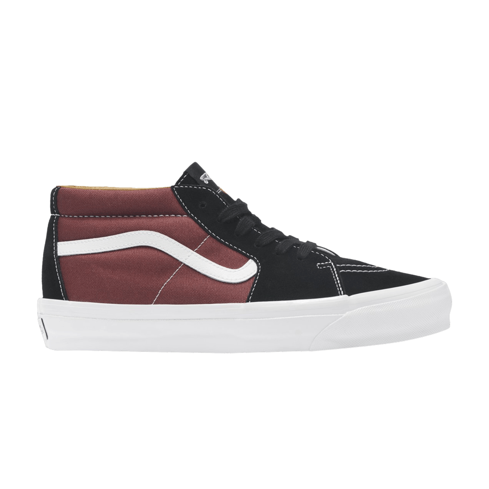 Кроссовки Vans Premium Sk8-Mid 83 'Black Russet Maroon'