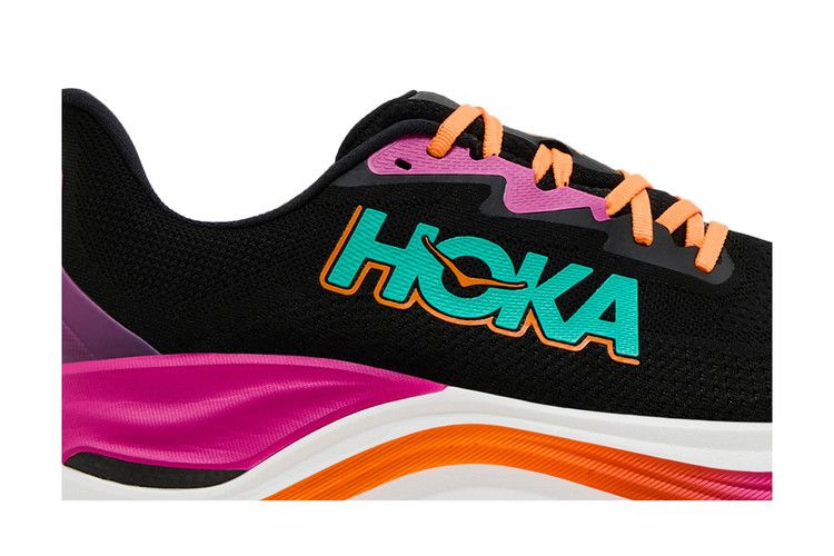 Кроссовки HOKA Skyward X 'Black Electric Aqua'